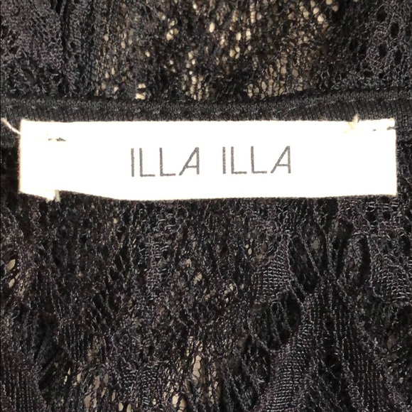 NWT Black Lace Sheer Maxi Dress - Picture 6 of 8